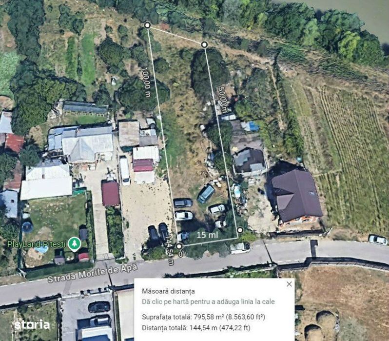 Teren Intravilan 795 Mp, Prundu ~ Pitesti