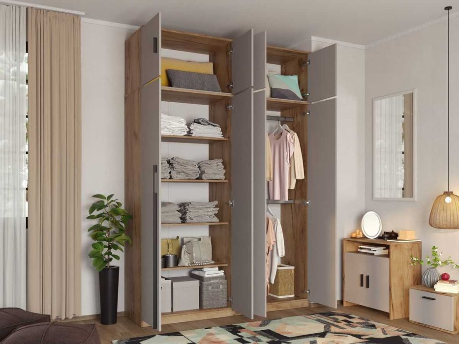 Dulap Inalt 4U Casmir / Stejar Siena