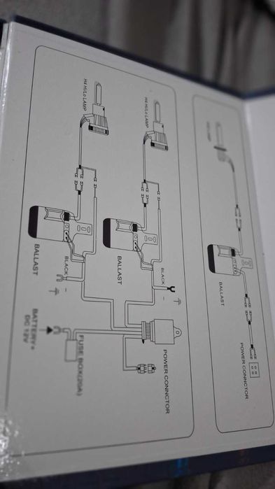 HID ксенон комплект D2S/D2R, 6000K, 35 W