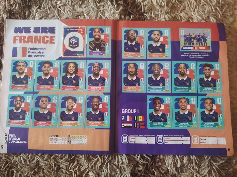 World cup 2026 panini album complet