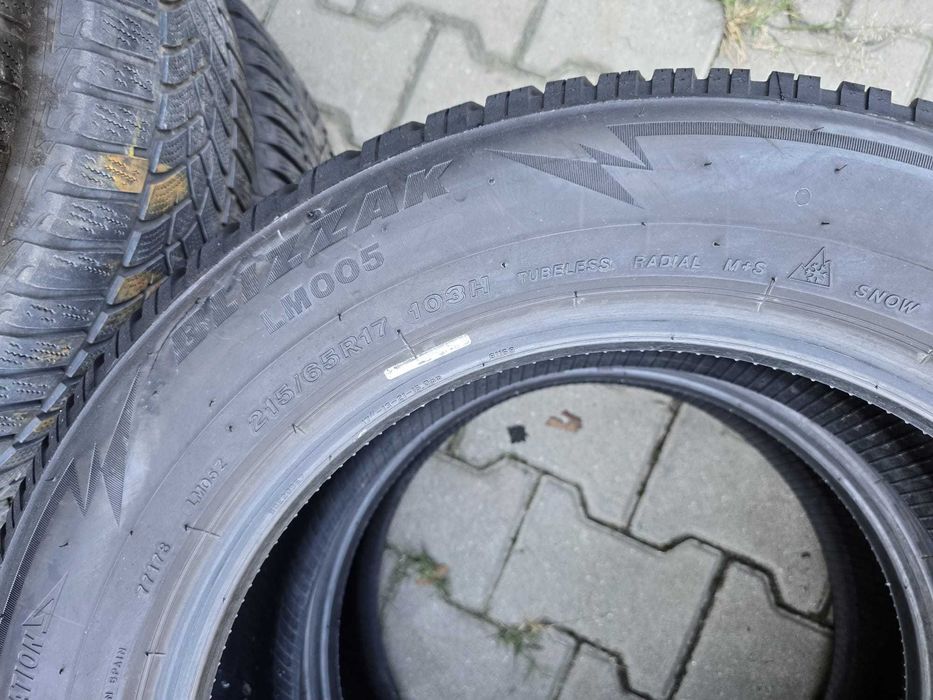 Anvelope Iarna Bridgestone 215 65 17