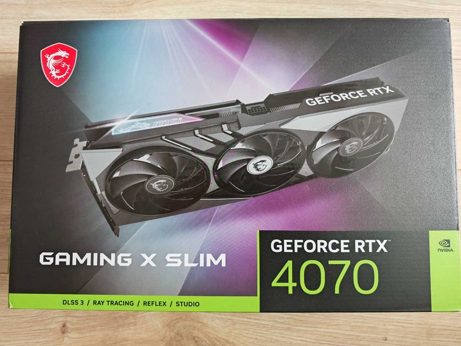 Placă video MSI GeForce RTX 4070 12GB GDDR6X