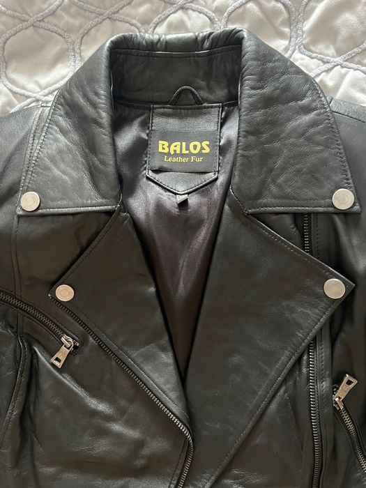 Кожено черно яке