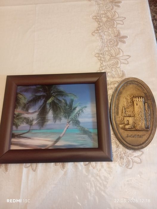 Картина на спиле дерево