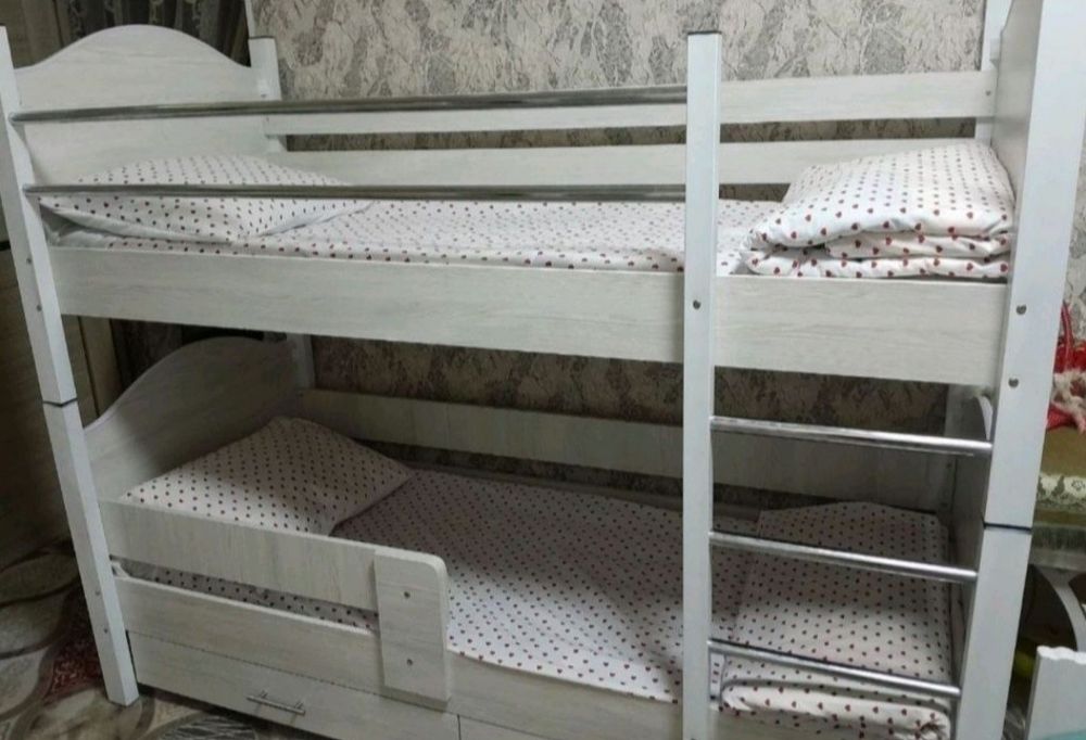 Икки каватлик кровать! Кровать двухъярусная! (для детишек)