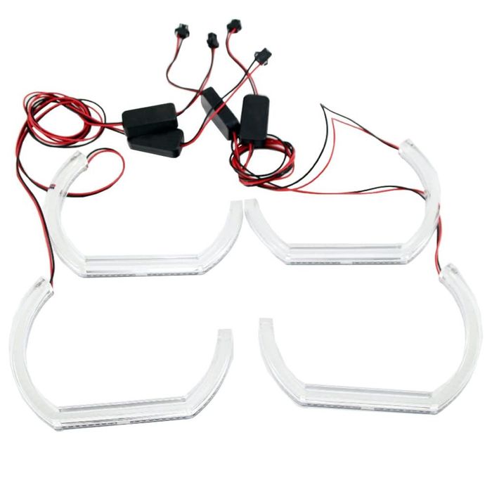 LED Angel Eyes Ангелски Очи U-Design BMW БМВ F10 F11 Преди Фейслифт – Бели НА СКЛАД!