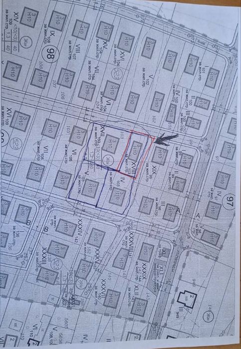 Продава парцел в кв.Бенковски София с виза за строеж.