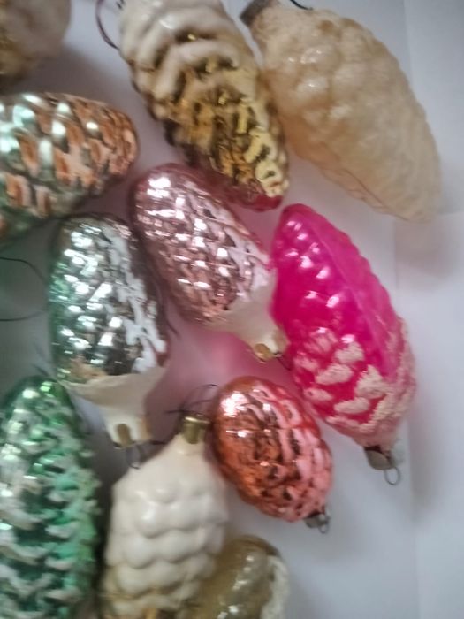 Стеклянные игрушки СССР