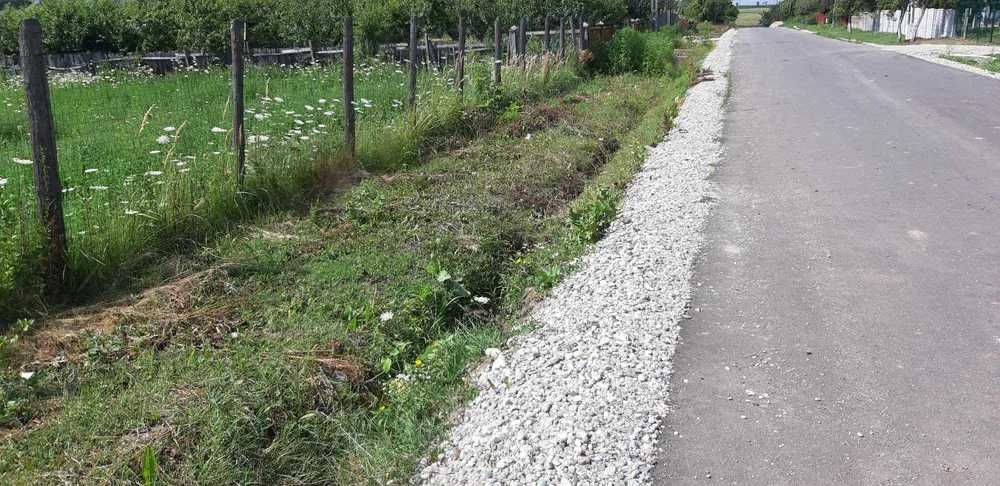 Ter. intravilan 871 mp, lângă Slatina, asfalt/utilități, zonă liniștit