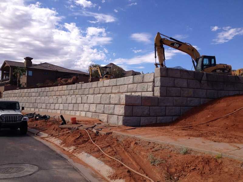 Голям бетонен БЛОК за Подпорна стена "LEGO" плътни блокове ЛЕГО