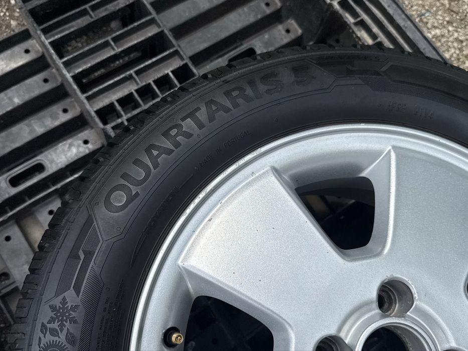 НОВО Резервна гума+АЛУМИНИЕВА ДЖАНТА 15" 4x100 за Opel,Chevrolet,Fiat