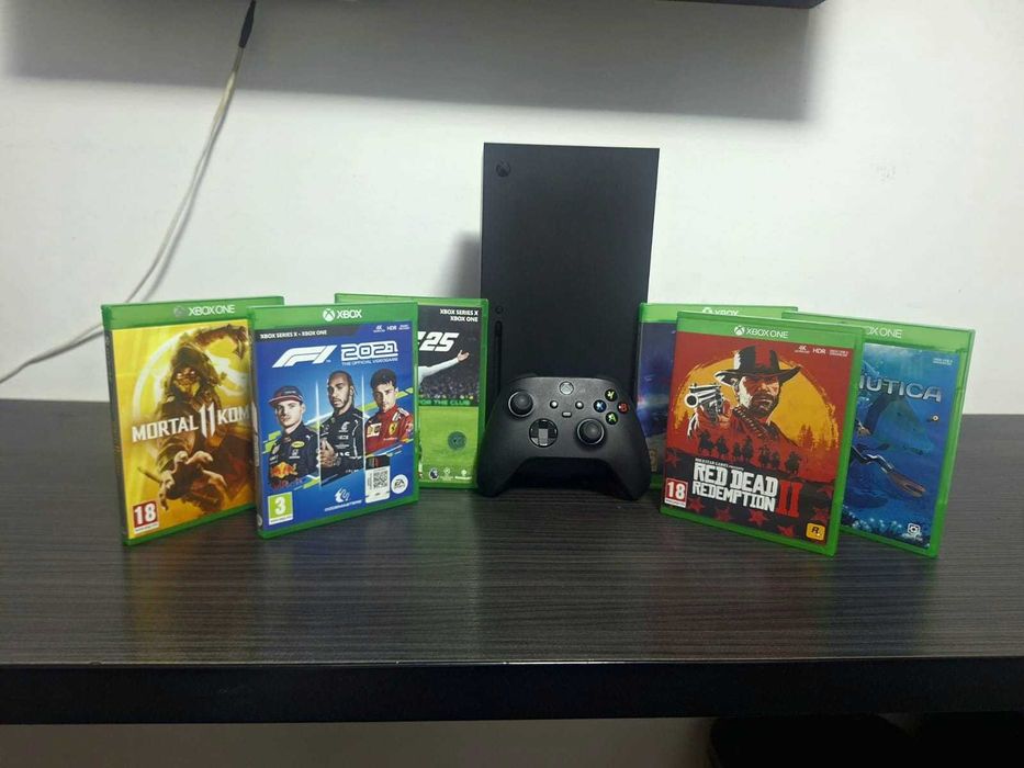 Xbox series X + 6 jocuri
