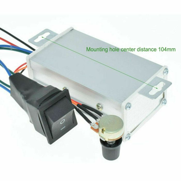 Regulator de turatie motor cc PWM 20A 9-60V -Schimbare sens. Nou!