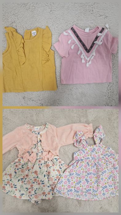 Lot fetite marimea 80 (34 pcs)