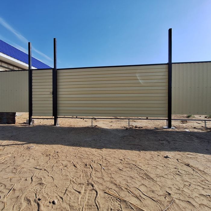 Откатные ворота, заборы, ограждения