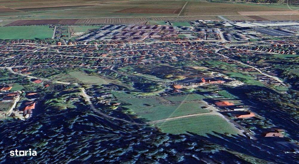Teren intravilan, 6000 mp, lângă Spital Municipal Săcele
