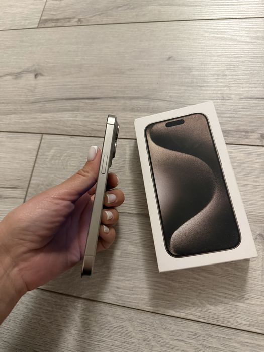 Iphone 15 Pro , Natural Titanium , 128GB