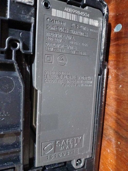 Принтер CANON Pixma K10493. Б/у. Струйный, стоял_просох.Надо Краску
