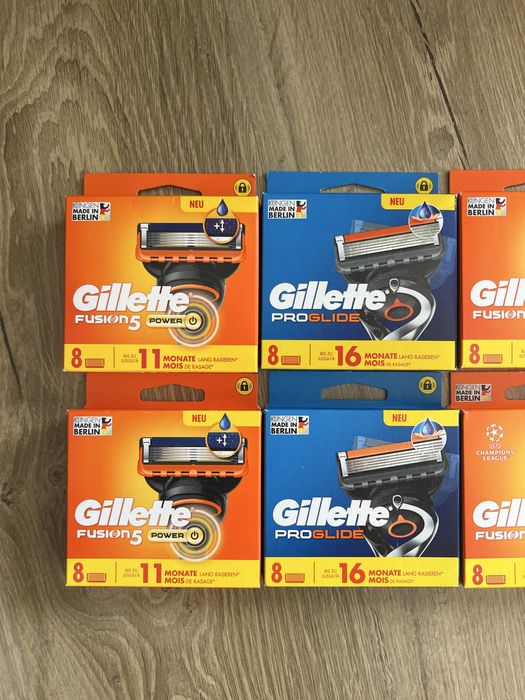 Gillette ProGlide si Fusion 5