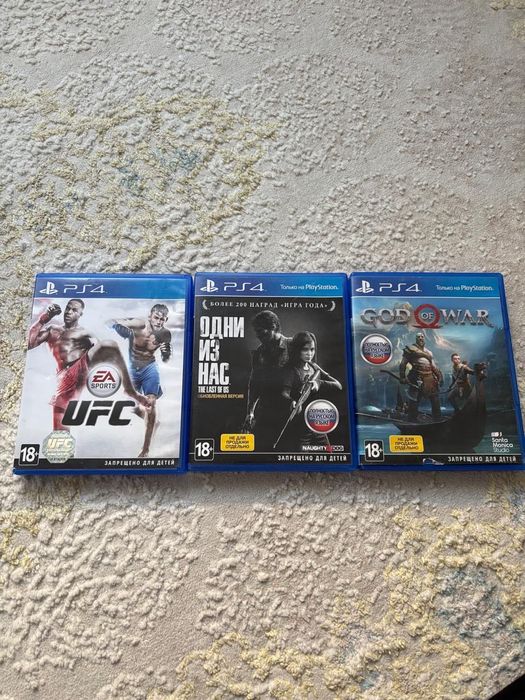 Продам диски для PlayStation 4 (PS4):