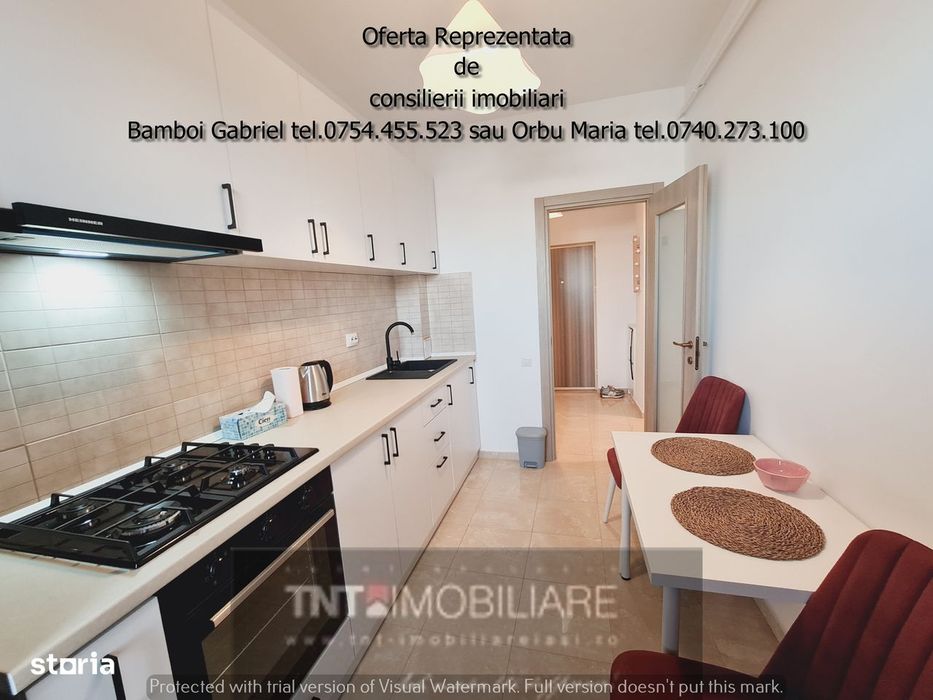 Apartament 3 camere decomandat bloc nou+1loc parcare zona Cug-Visoianu