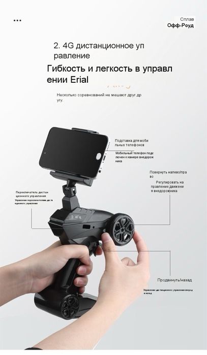 Машинка на пульте управления