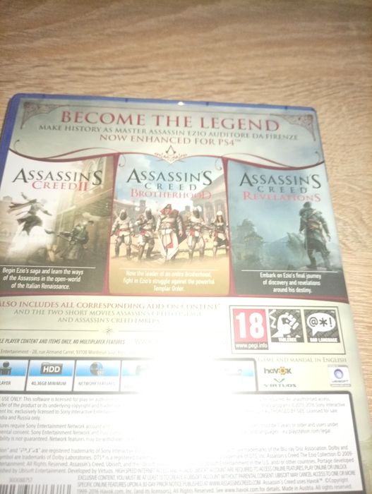 Assasins creed the ezio colecționa ps4