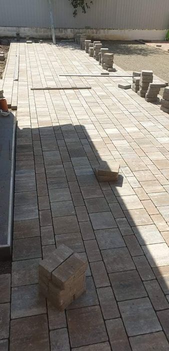 Montaj pavele rigole borduri