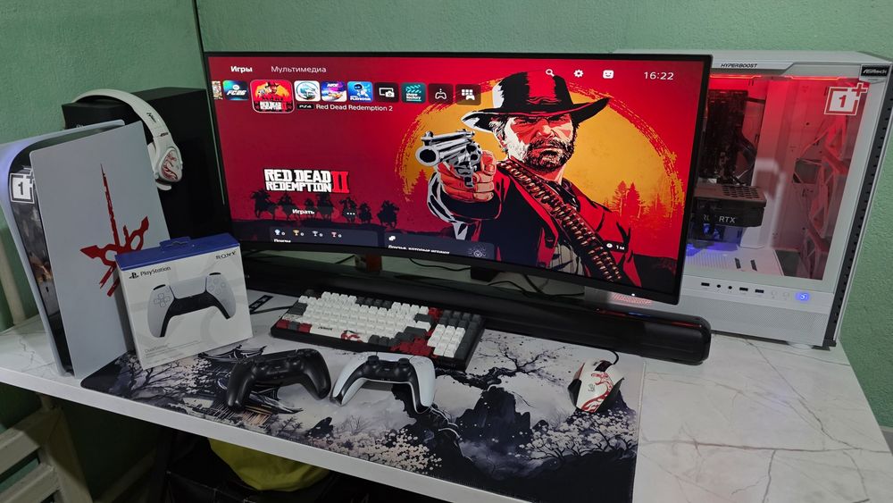 Продам PS5 + игры