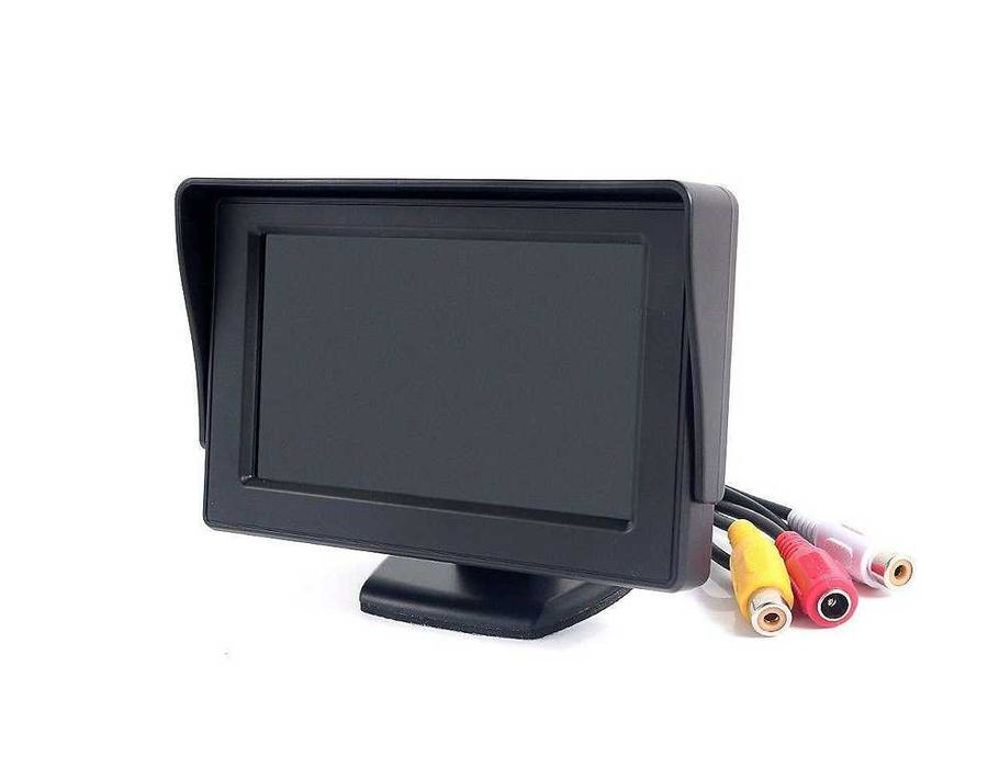 TFT LCD 4.3 монитор за връзка с камера за задно виждане.