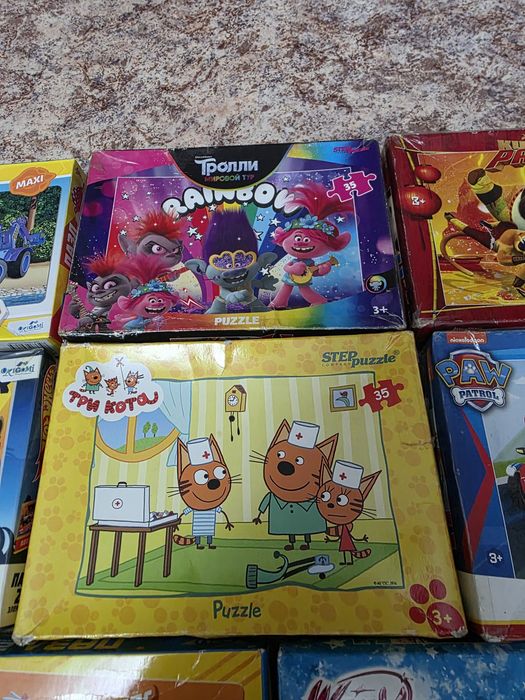 Продаю  детские  пазлы