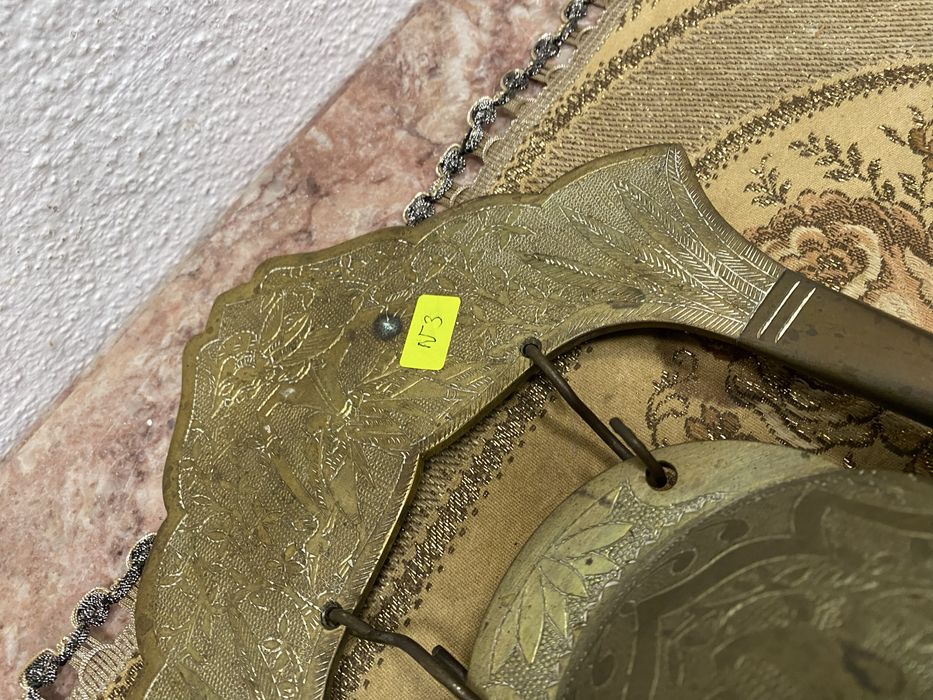 Настолен гонг от  масивен месинг от индия буда будизъм шива азия