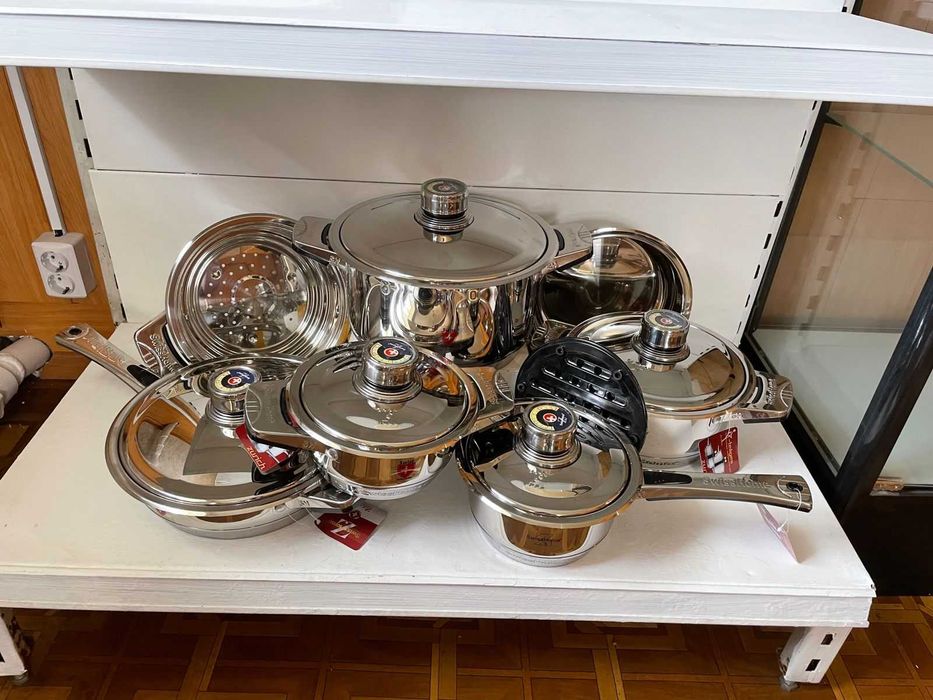 Набор кастрюль из нержавеющей стали