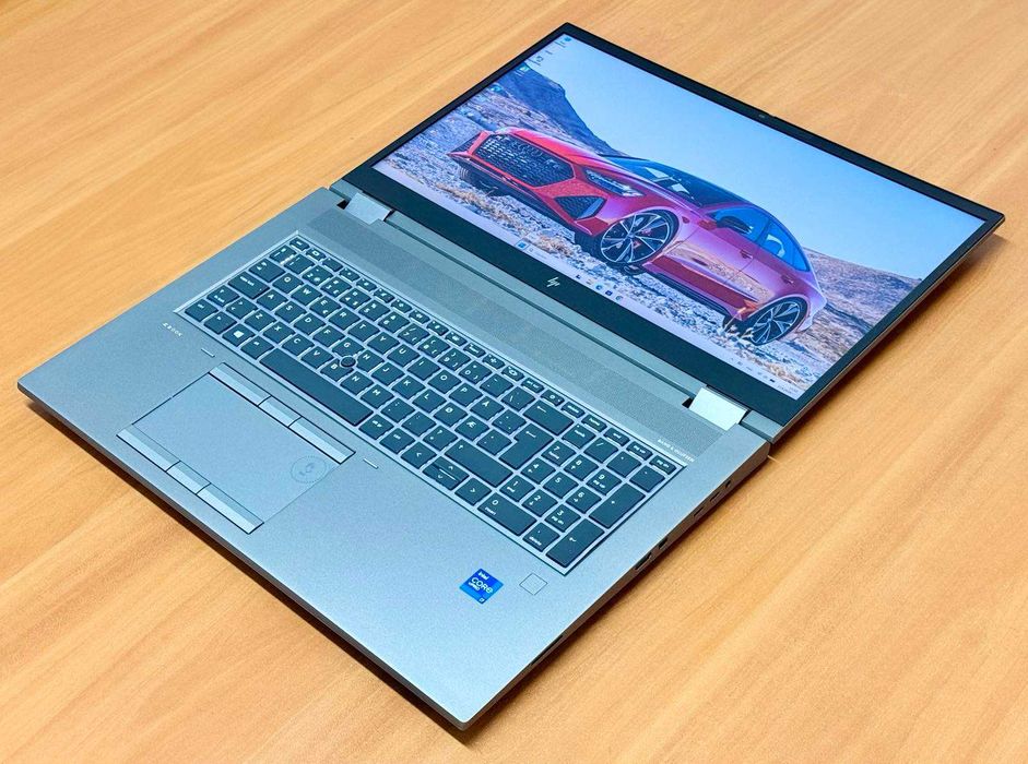 Core i7-11850H / 64GB RAM / RTX A5000 - 16GB / 1TB SSD / HP ZBook Fury 17 G8 / 17.3 FHD IPS 400nits – КАТО НОВ