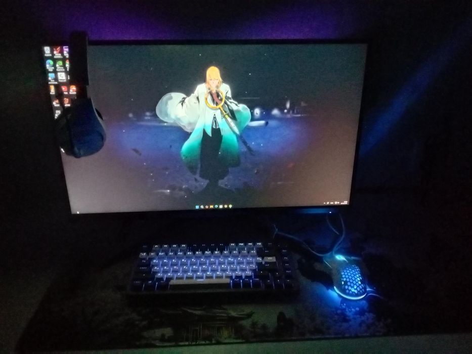 Продам мощный игровой компьютер со всеми девайсами