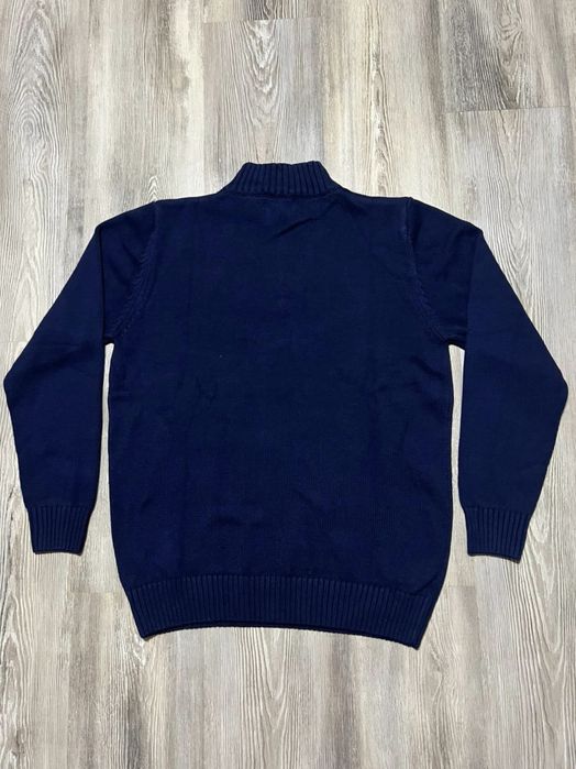 Quarter zip Bluza Ralph Lauren albastru inchis marime M