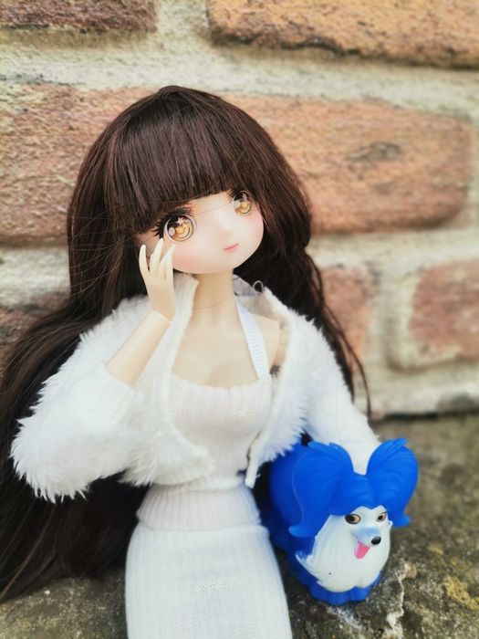 Промо 25евро!Уникална BJD Аниме кукла, вис. 32 см