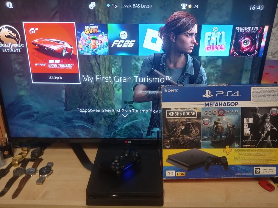 Playstation 4 slim 1 терабайт