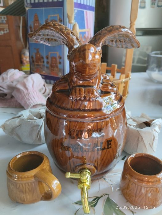 Набор бочонок с рюмочками