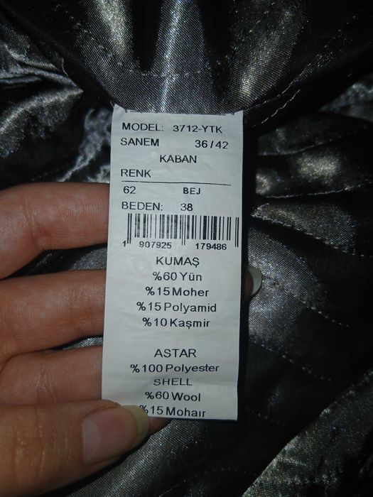 Palton elegant cu blană naturală de vulpe