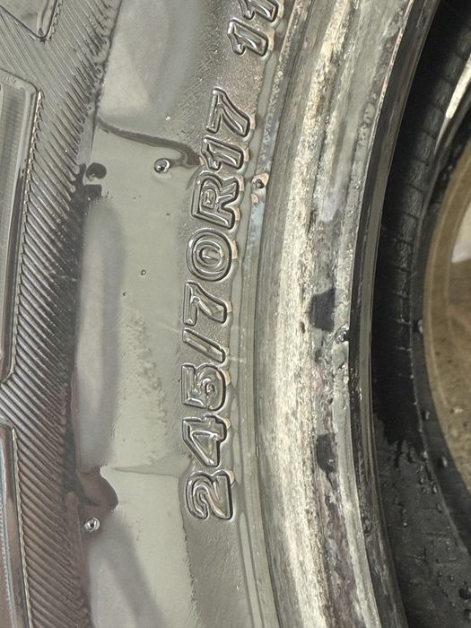 245/70/17 пара bridgestone все сез