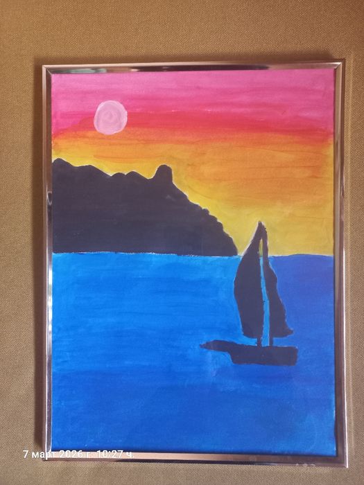 Картина море 40 30