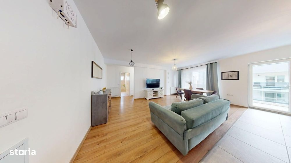 Apartament cu 3 camere, balcon, etaj 3 - Zona Piata Cluj — fotografia 3