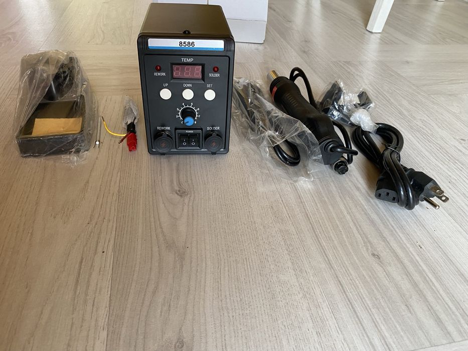 Statie de lipit, aer cald+ lecton