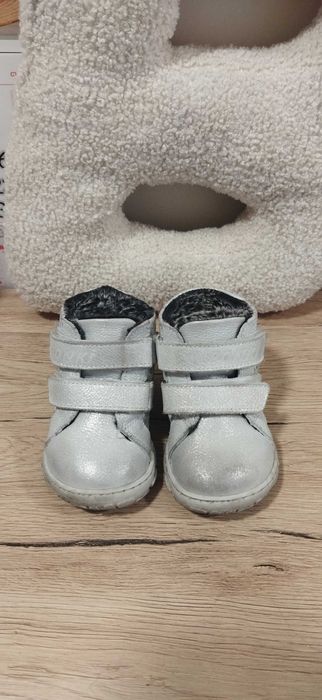 Бебешки боси обувки Боти Ponki Понки. Носени само няколко пъти