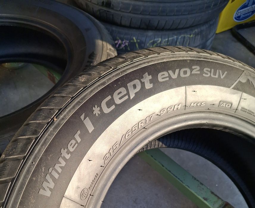 2 Anvelopele de iarnă 215 65 r17 Hankook