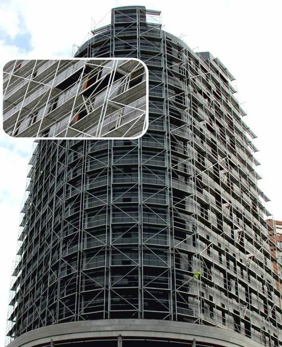 Продавам най-качественото чисто ново фасадно рамково скеле