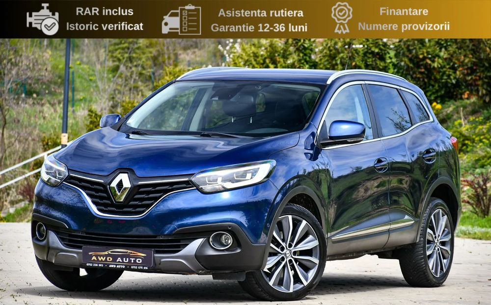 Renault Kadjar Intens I 4WD I 1.6 dCi - 130 CP I RAR I GARANTIE I RATE I Nr Rosii