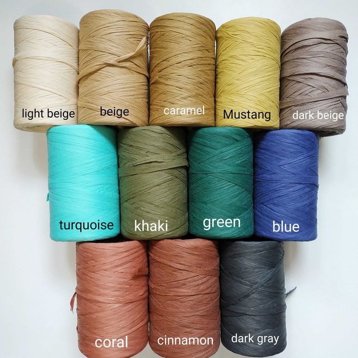 Продавам прежда рафия