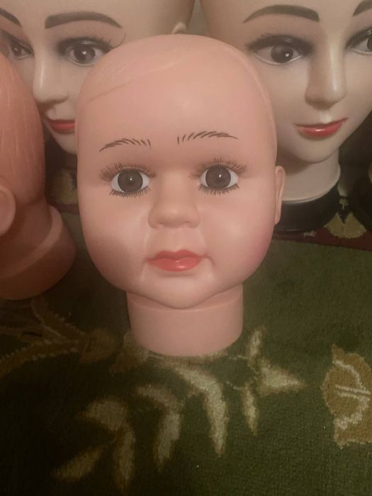 Маникен бош (калла) катта ва кичик Маникен Голова